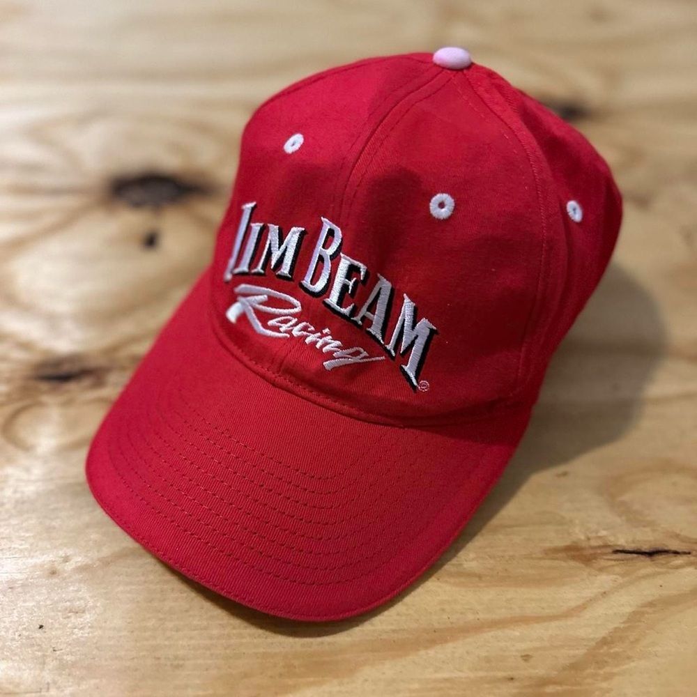 Vintage Jim Beam Racing Andretti Green Red Cap One Size